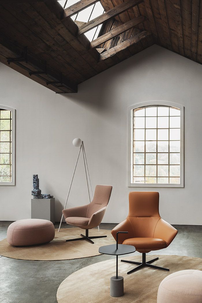 Wing Tip S281 Lounge Stuhl / Sessel La Palma
