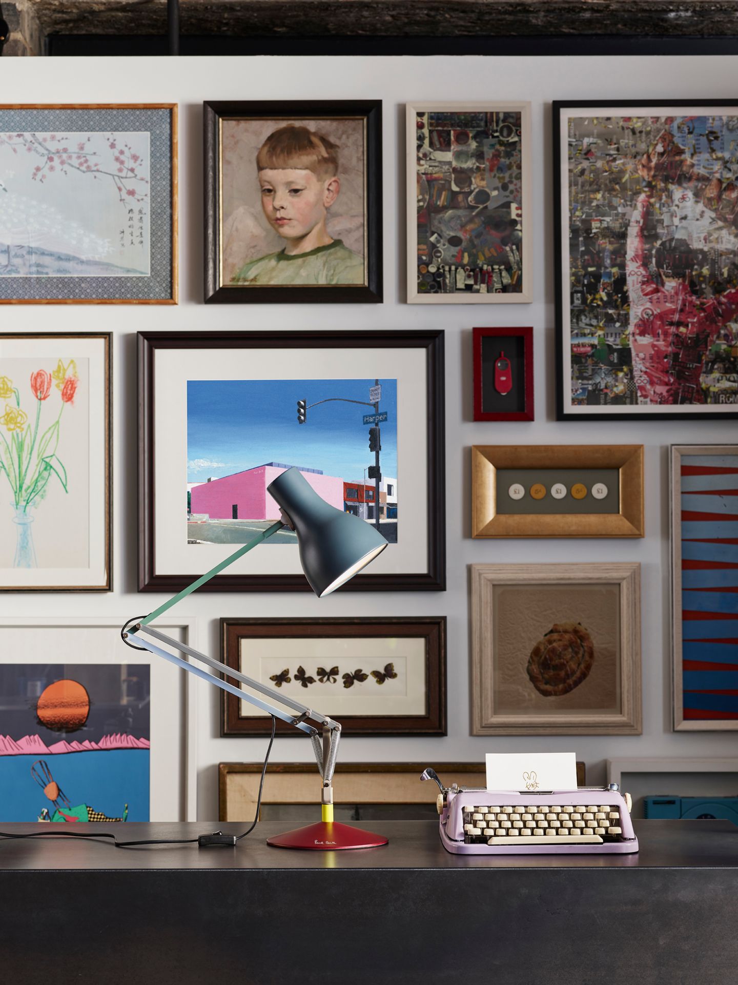 Type 75 Mini Paul Smith Edition 4 Tischleuchte Anglepoise EINZELSTÜCK
