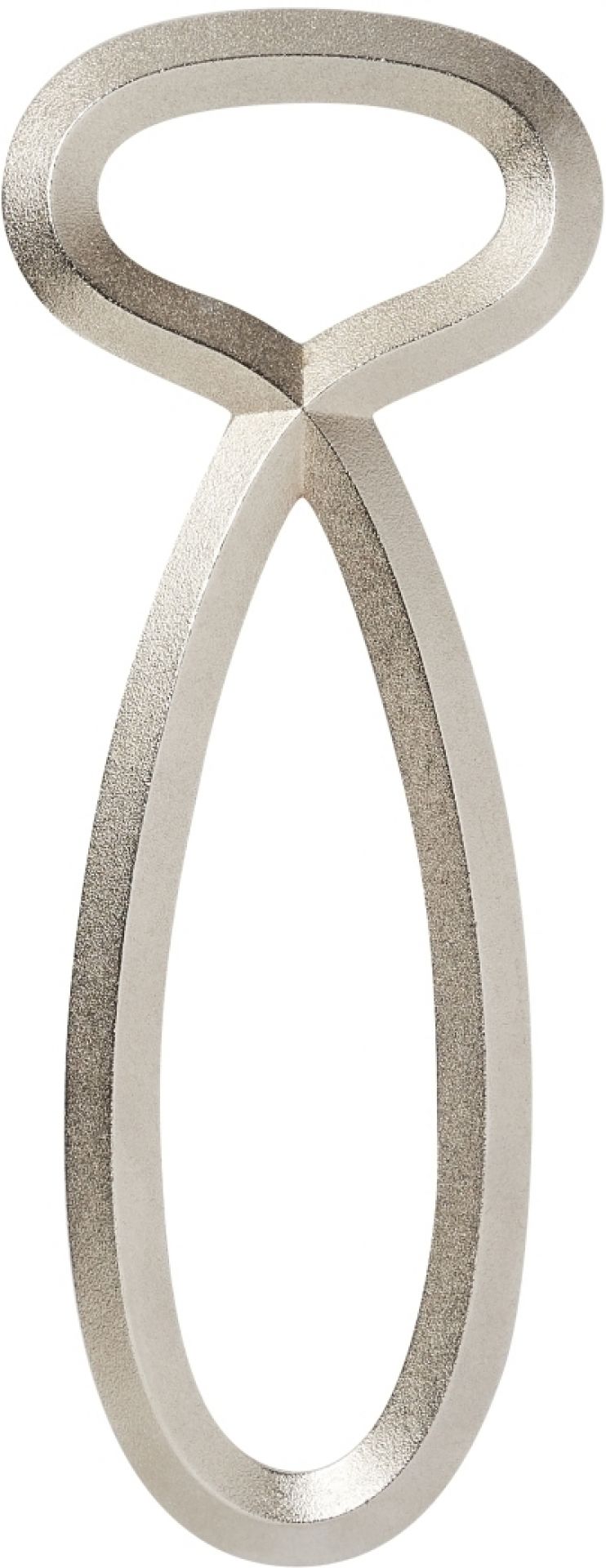 Poesie et Table Flaschenöffner Flaschenfreund silber  Räder