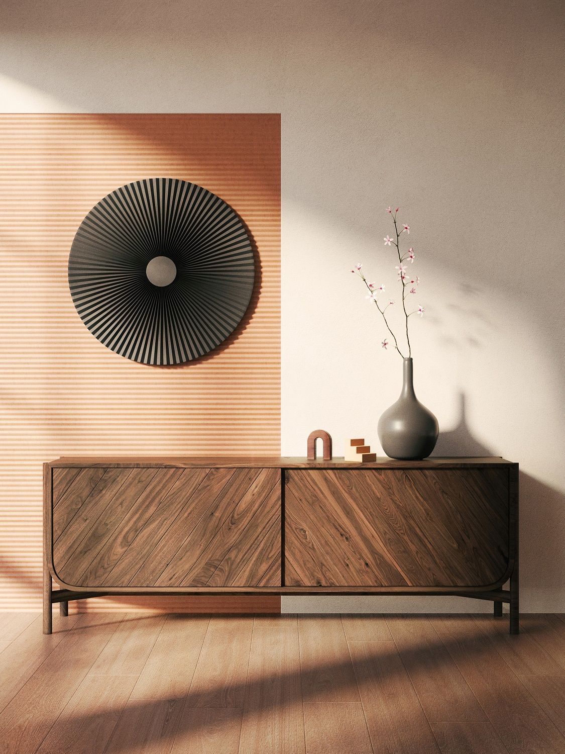 Carmen Wall lamp Wandleuchte 90 cm Hartô 