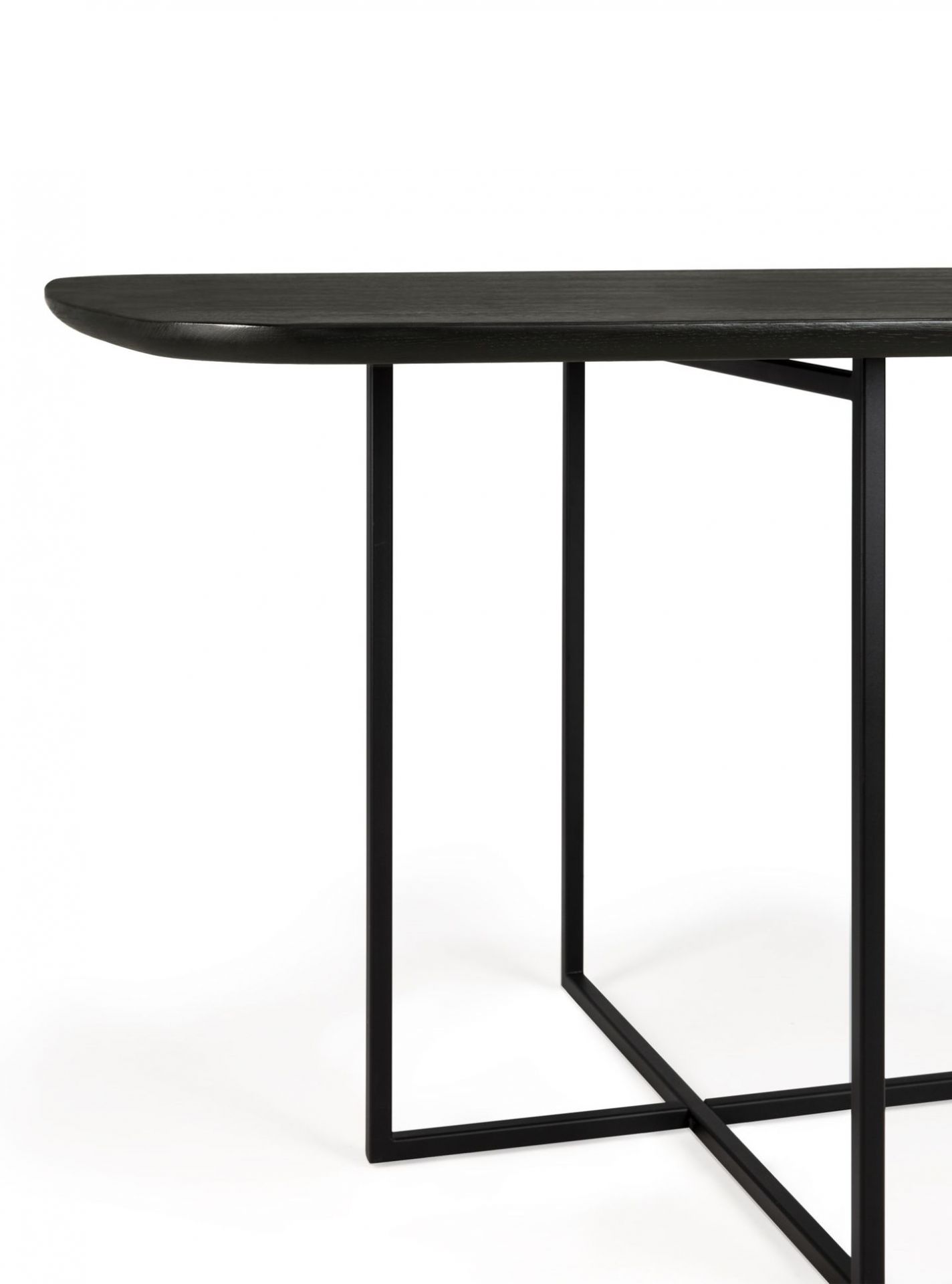 Arc Tisch Eiche schwarz lackiert Ethnicraft