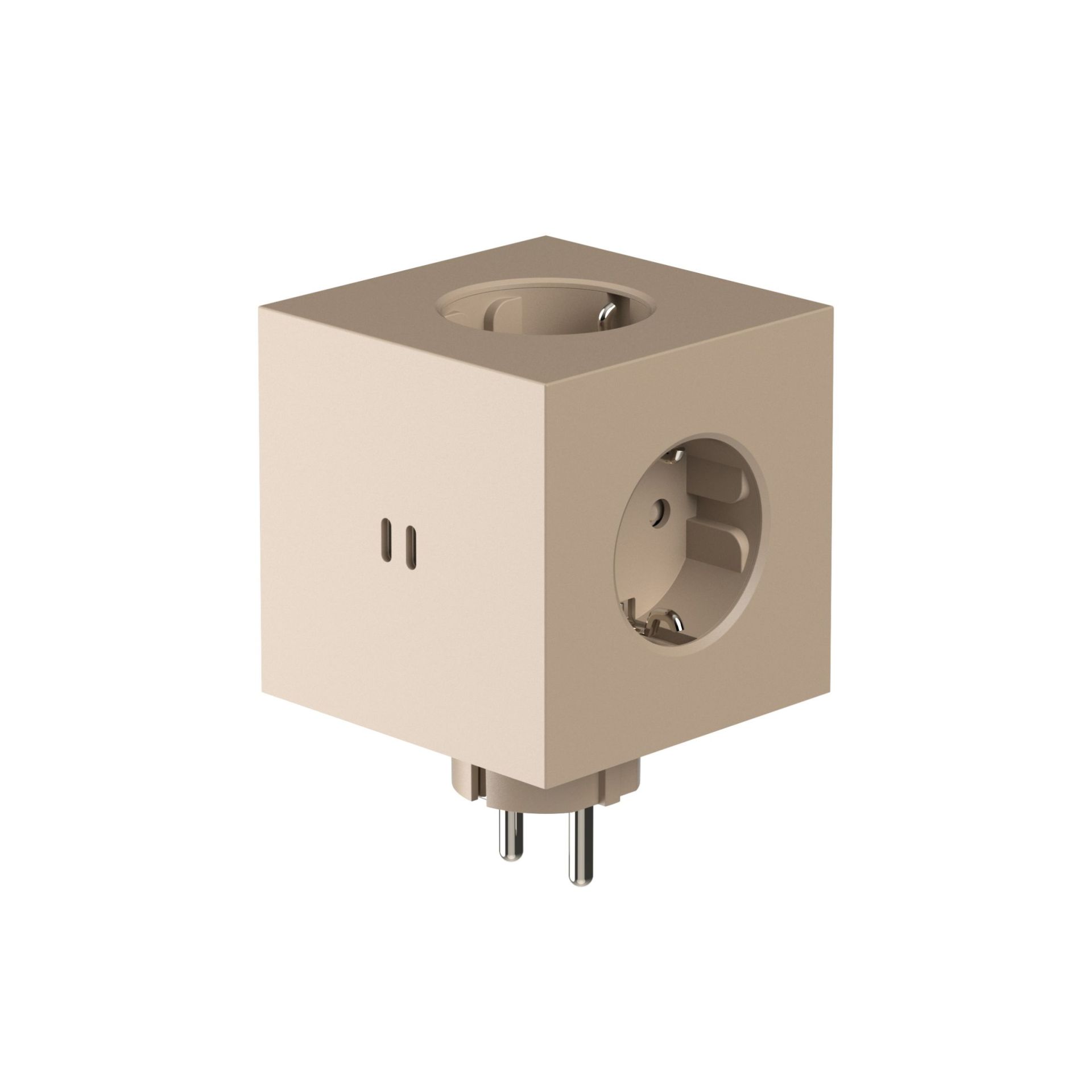 Square 2 - Avolt Steckdosenwürfel mit USB-C sand dfp Design