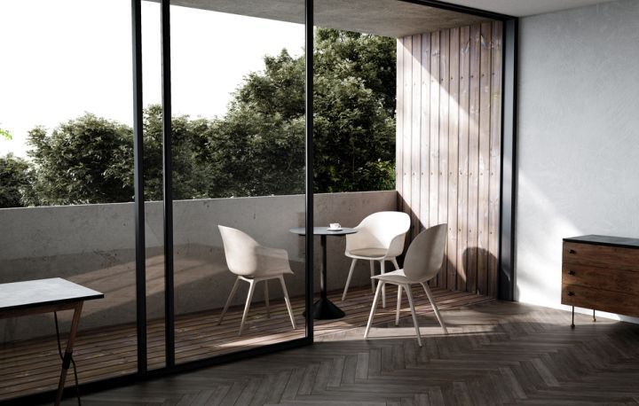Bat Chair Esszimmerstuhl Outdoor Gubi