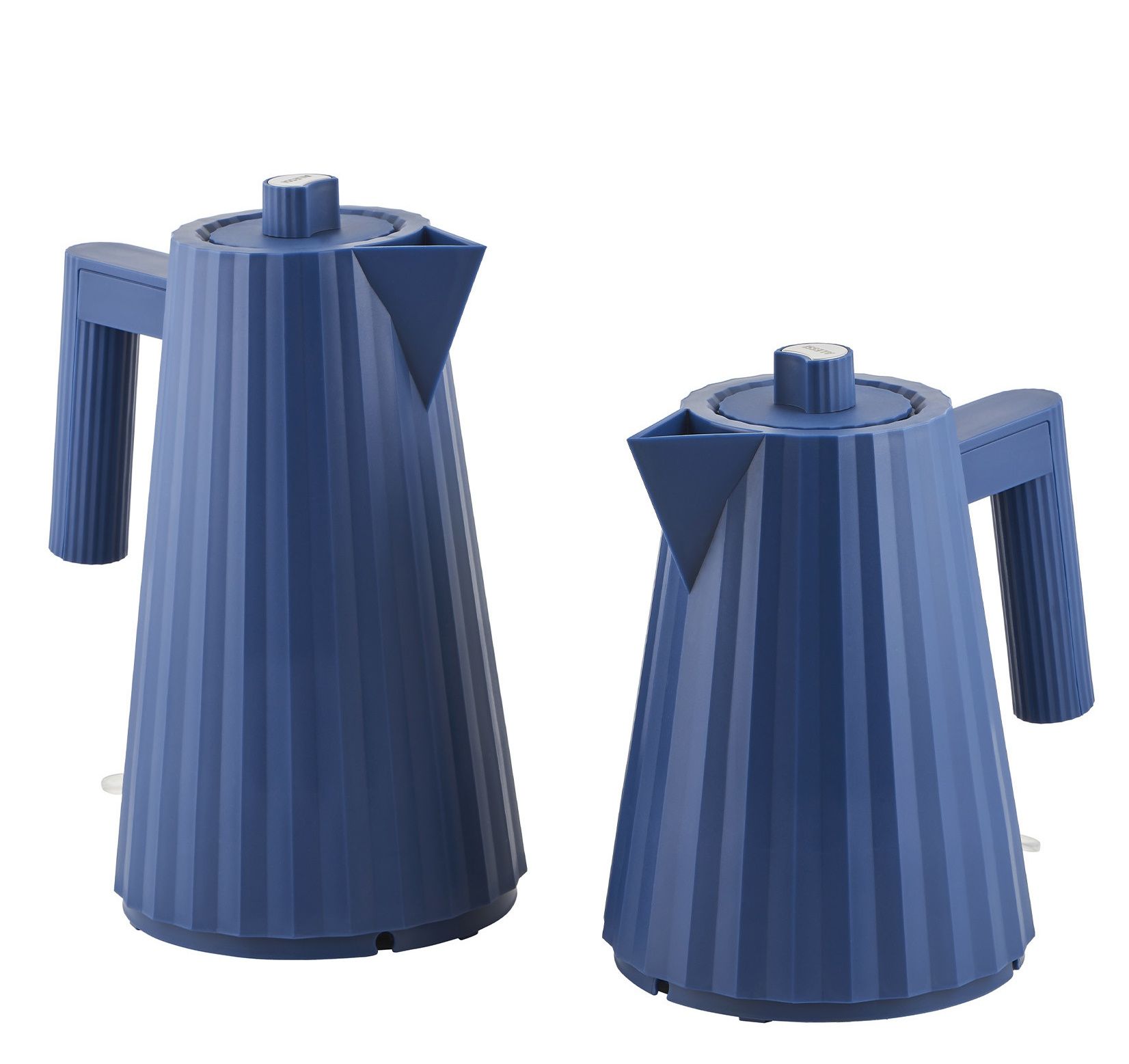 MDL06 Plissé Wasserkocher Alessi Blau