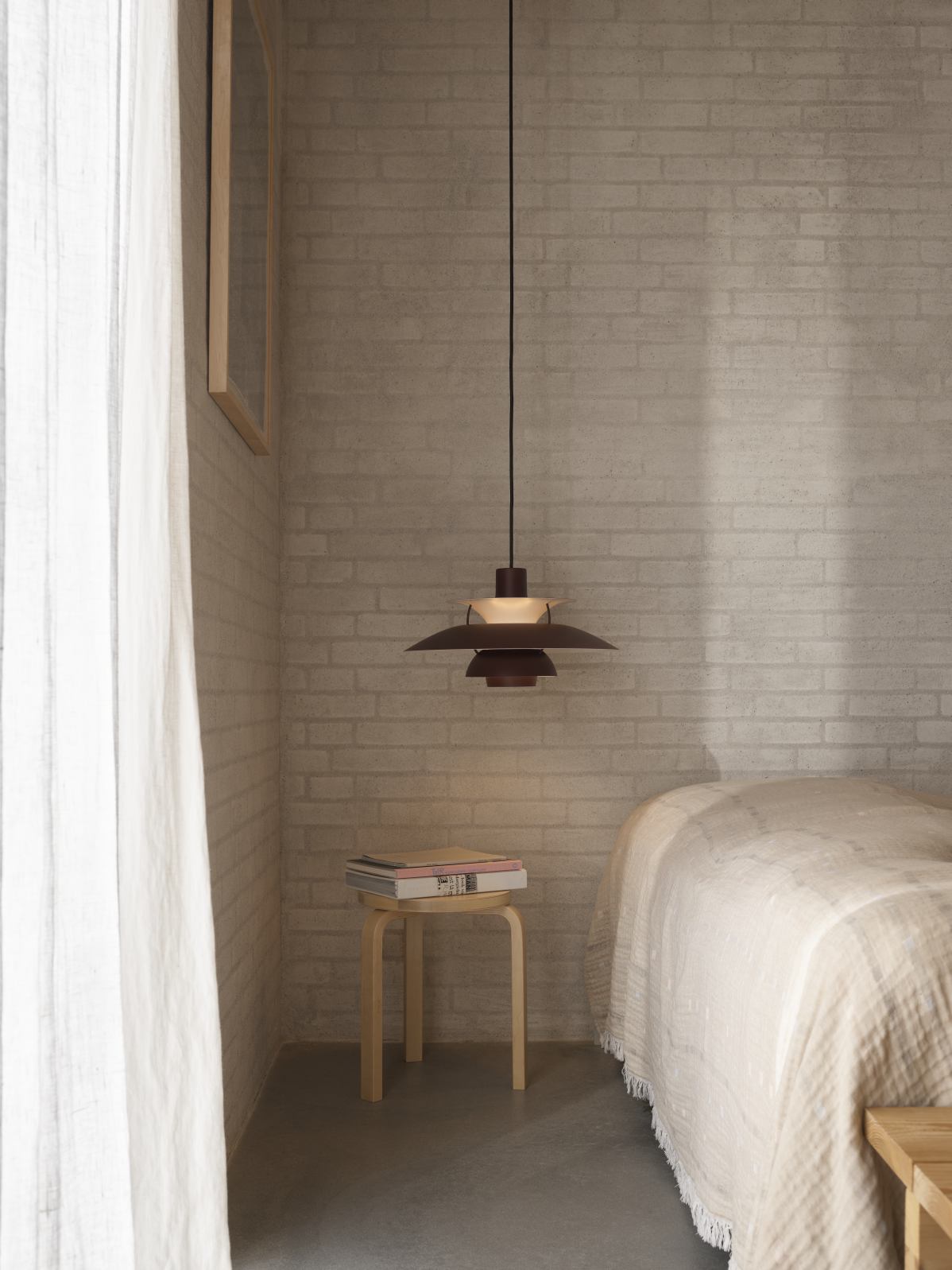 PH 5 Monochrome Pendelleuchte Louis Poulsen Pale Blush