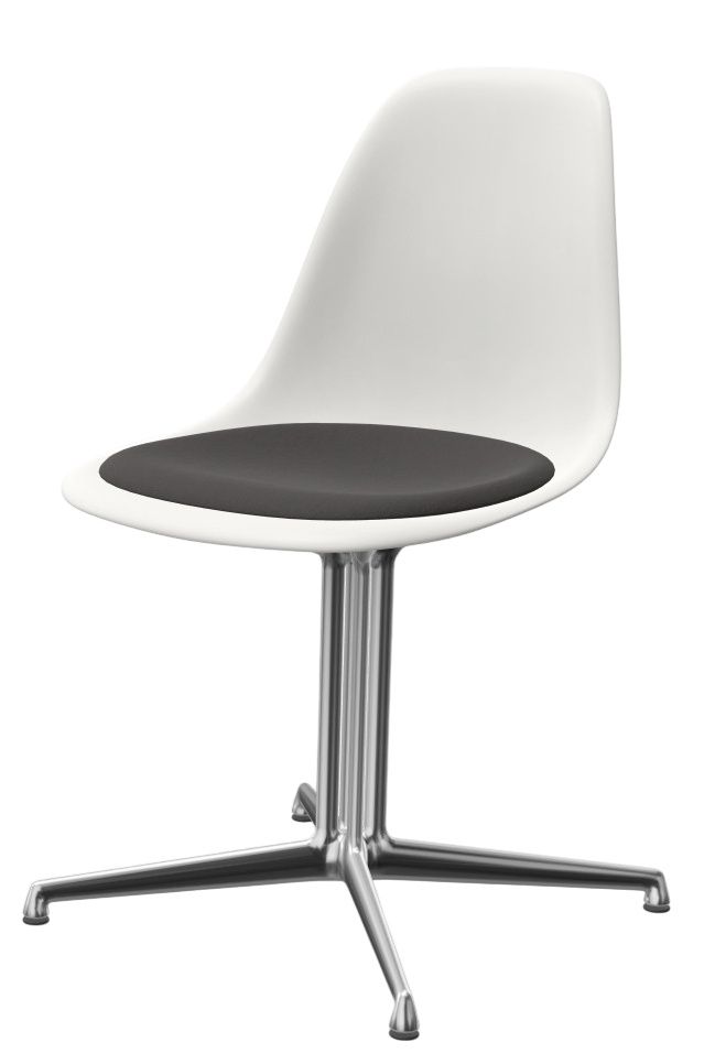 Eames Plasic Side Chair DSL RE Stuhl mit Sitzpolster Vitra 