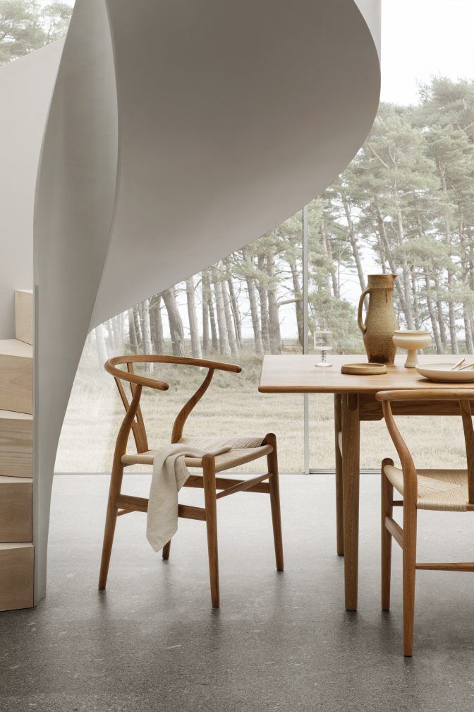 CH327 Esstisch Teak B 190 cm Carl Hansen & Søn