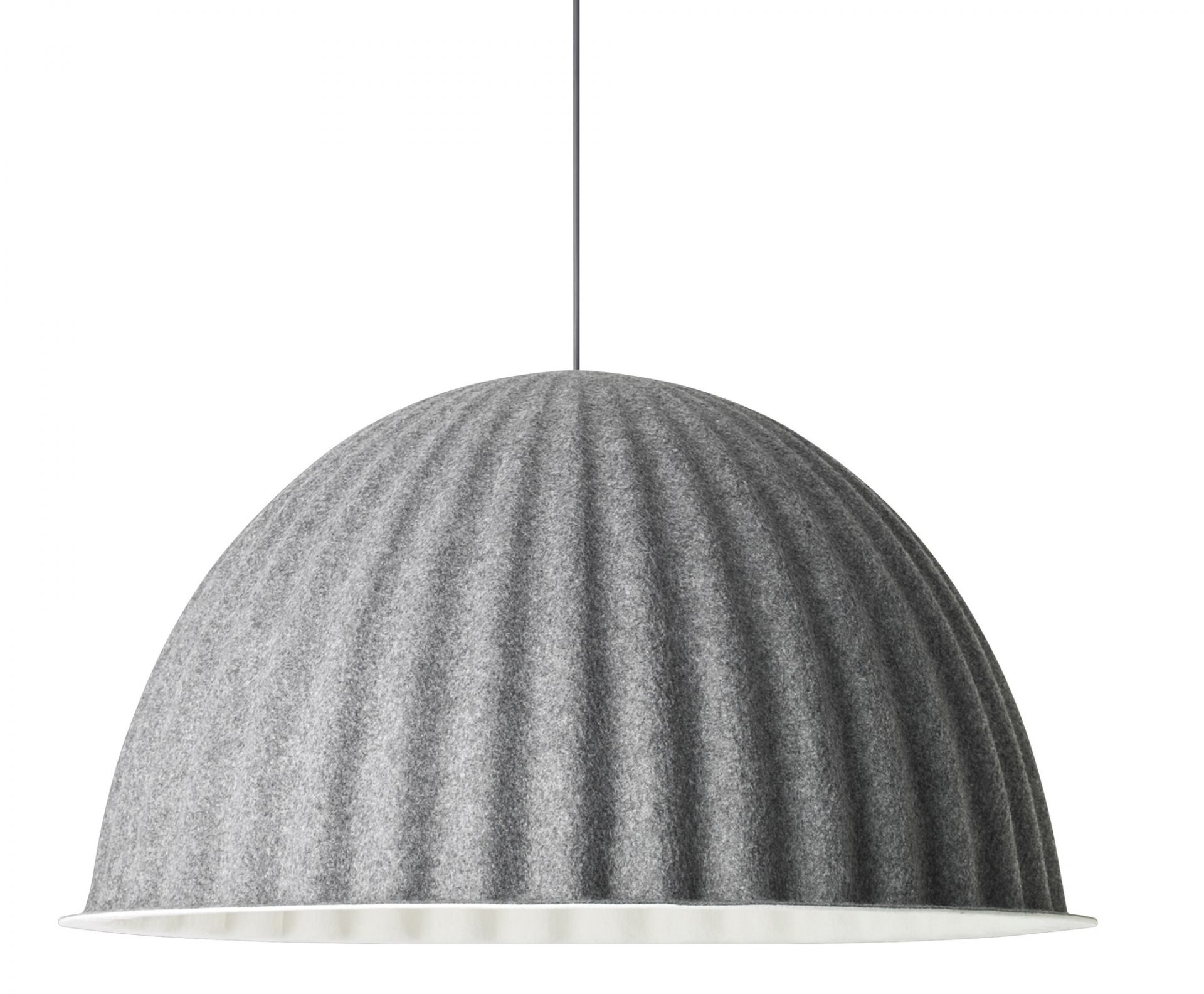 Under The Bell Pendant Lamp 82 Pendelleuchte Muuto Grau
