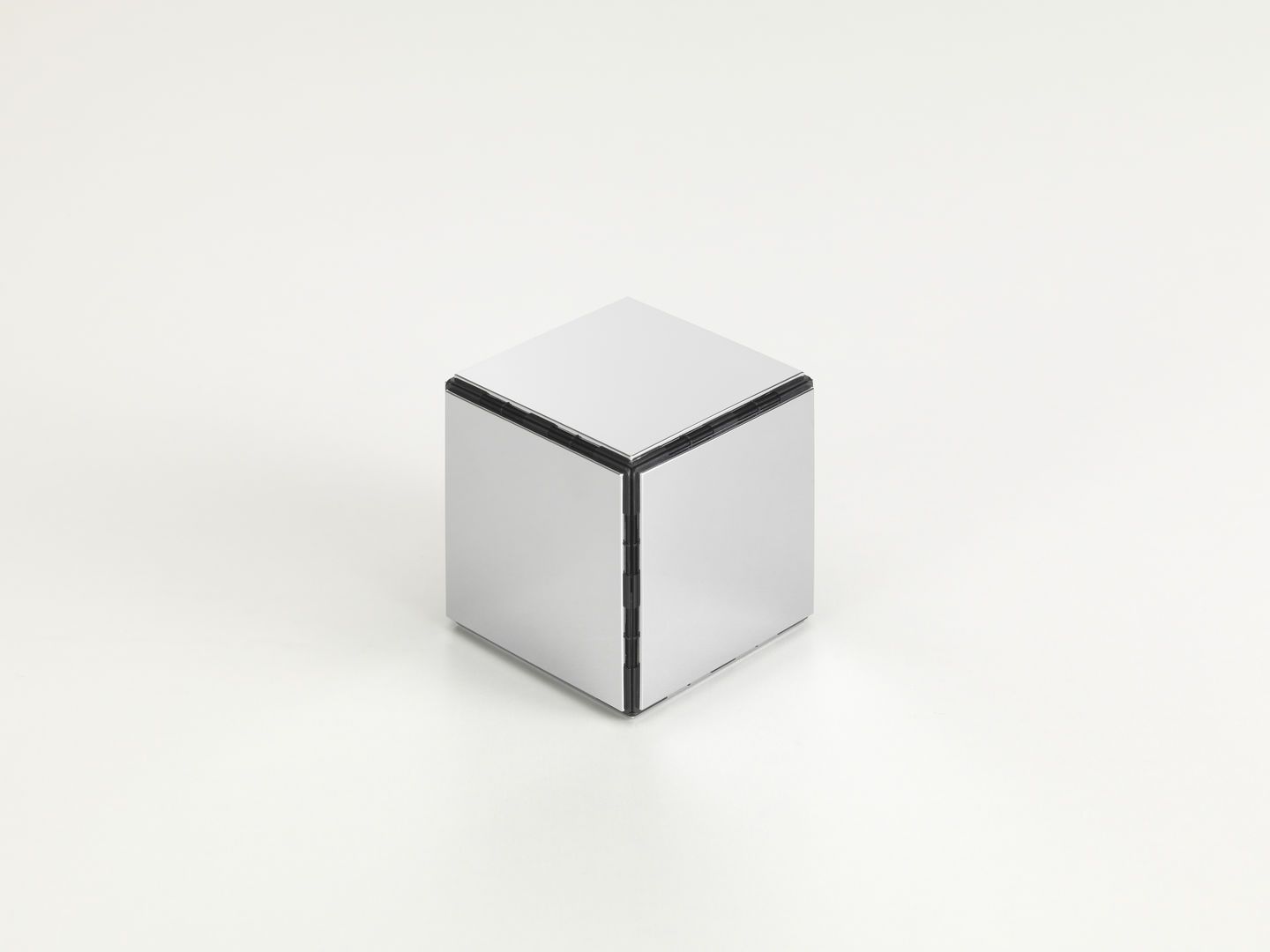 Panton Cubes Cat Chrom Skulptur / Tierfigur Vitra