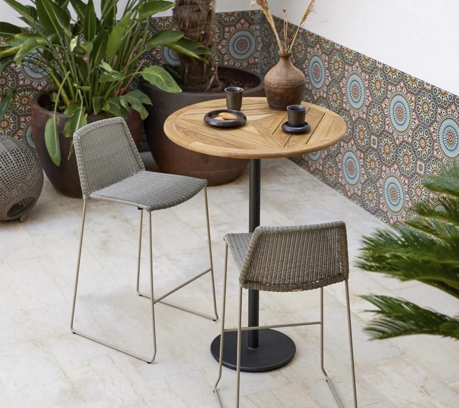 Breeze Outdoor Barhocker Cane-Line Taupe