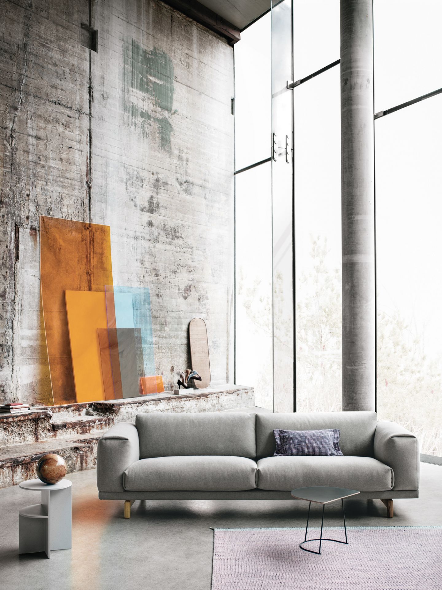 Airy Coffee Table Half Size Beistelltisch Muuto