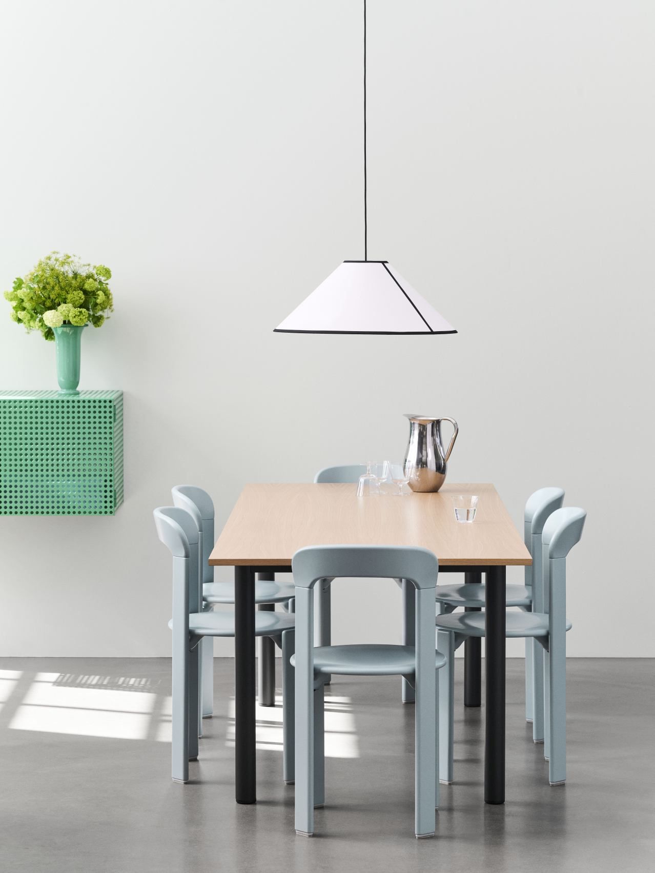 Perforated Cabinet Wall Small Wand Sideboard Hay