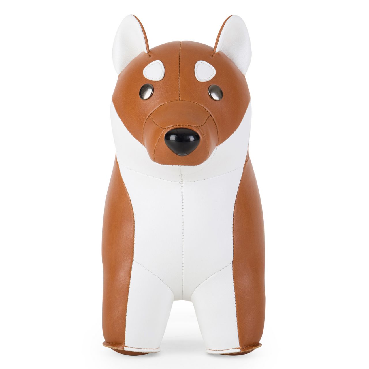 Buchstütze Shiba Inu Braun / Weiß Züny