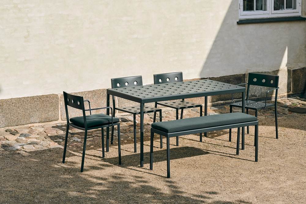 Balcony Outdoor Armchair Armlehnenstuhl ANTHRAZIT Hay EINZELSTÜCK 