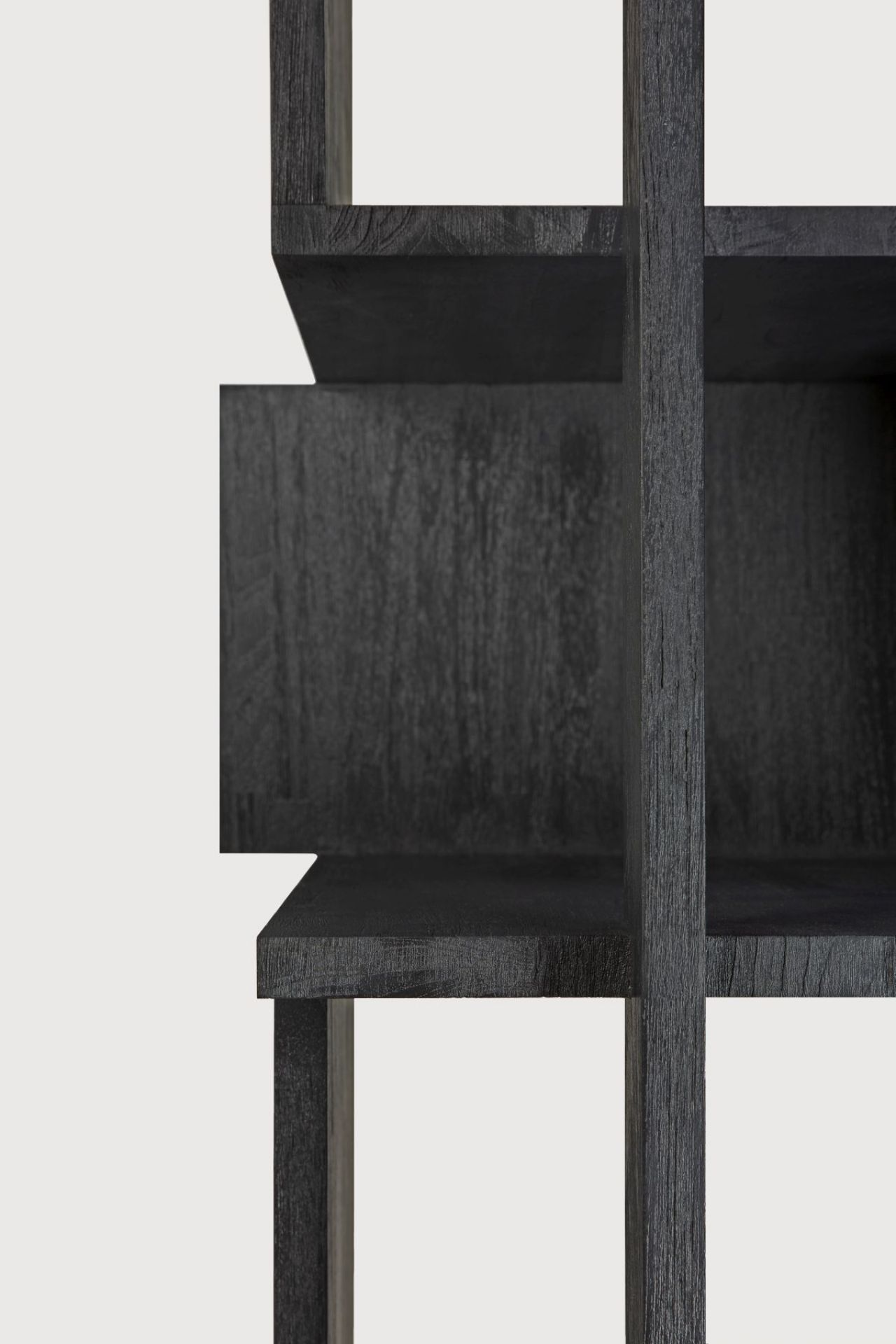 Abstract Säule Teak schwarz Ethnicraft