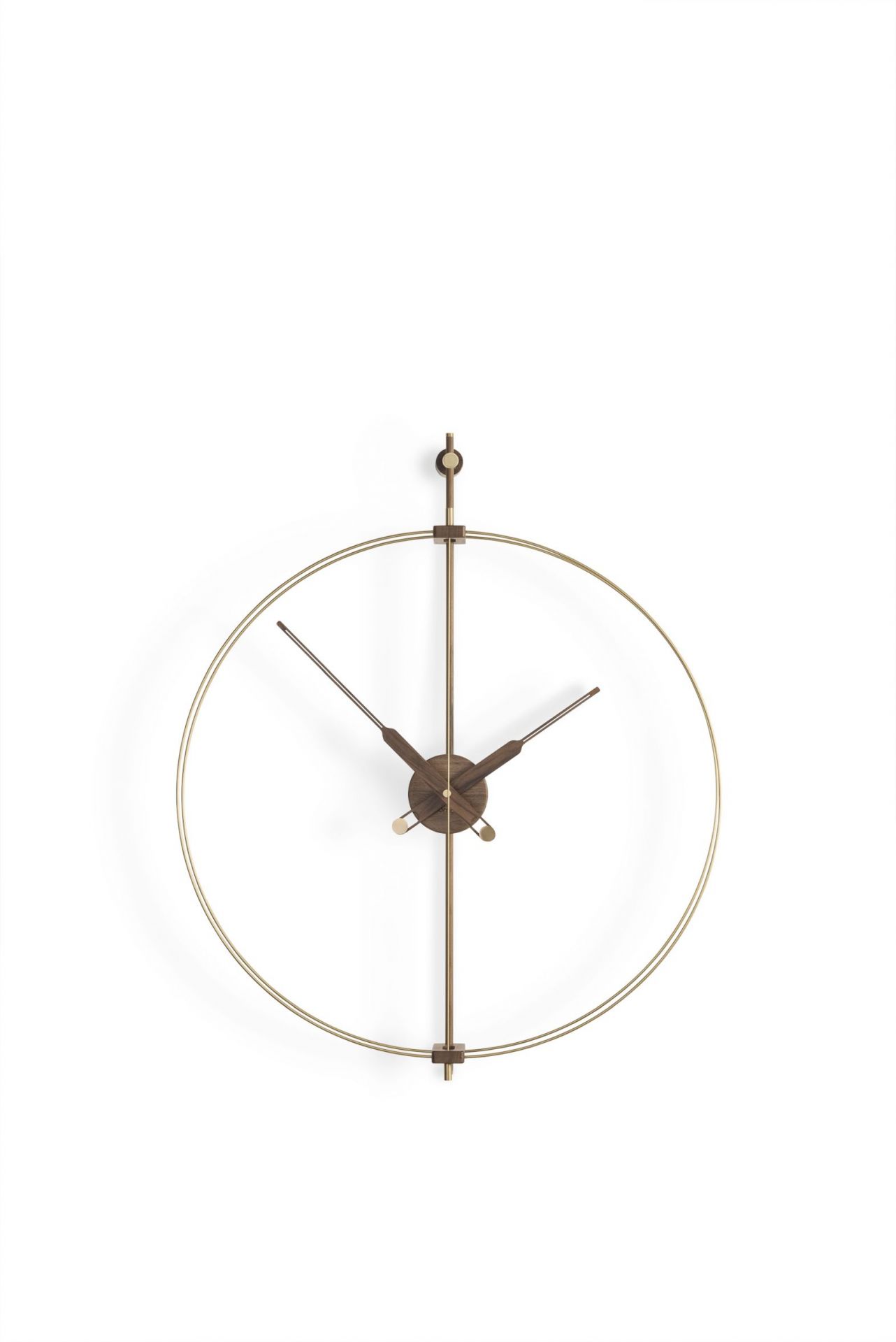 Mini Barcelona Premium Gold Uhr Ø66cm Nomon