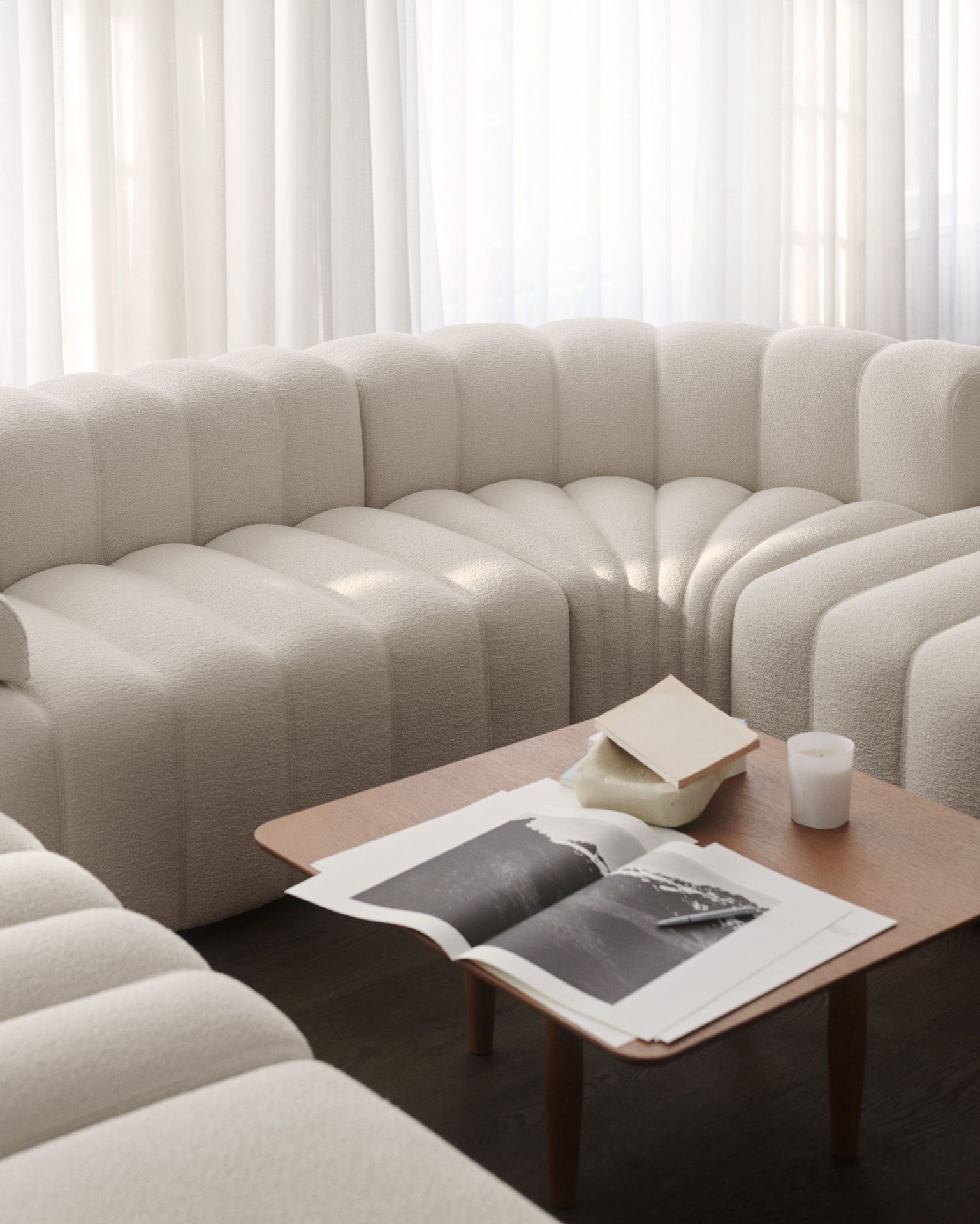 Oku Couchtisch Eiche Norr11