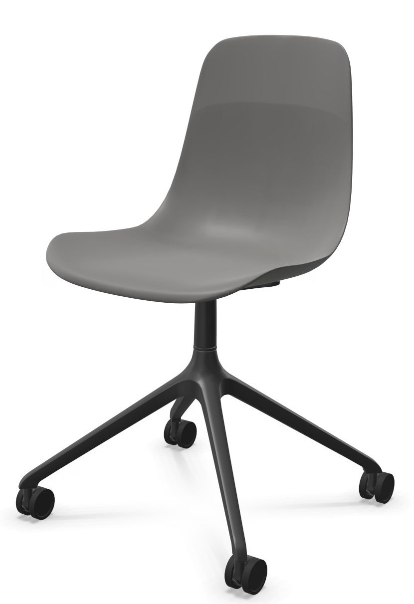 Elephantino Stuhl mit Rollen Kristalia