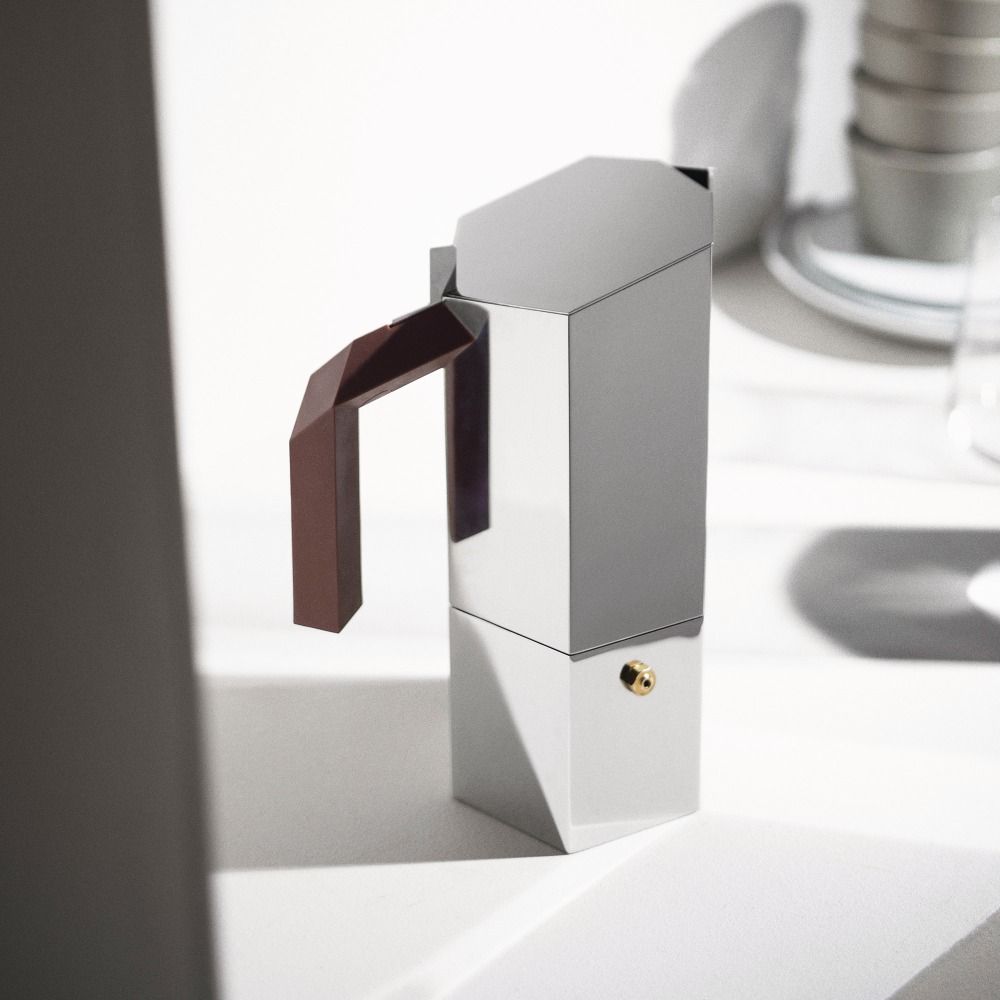 Menhir Espressokocher für 6 Tassen MA01 6 Alessi