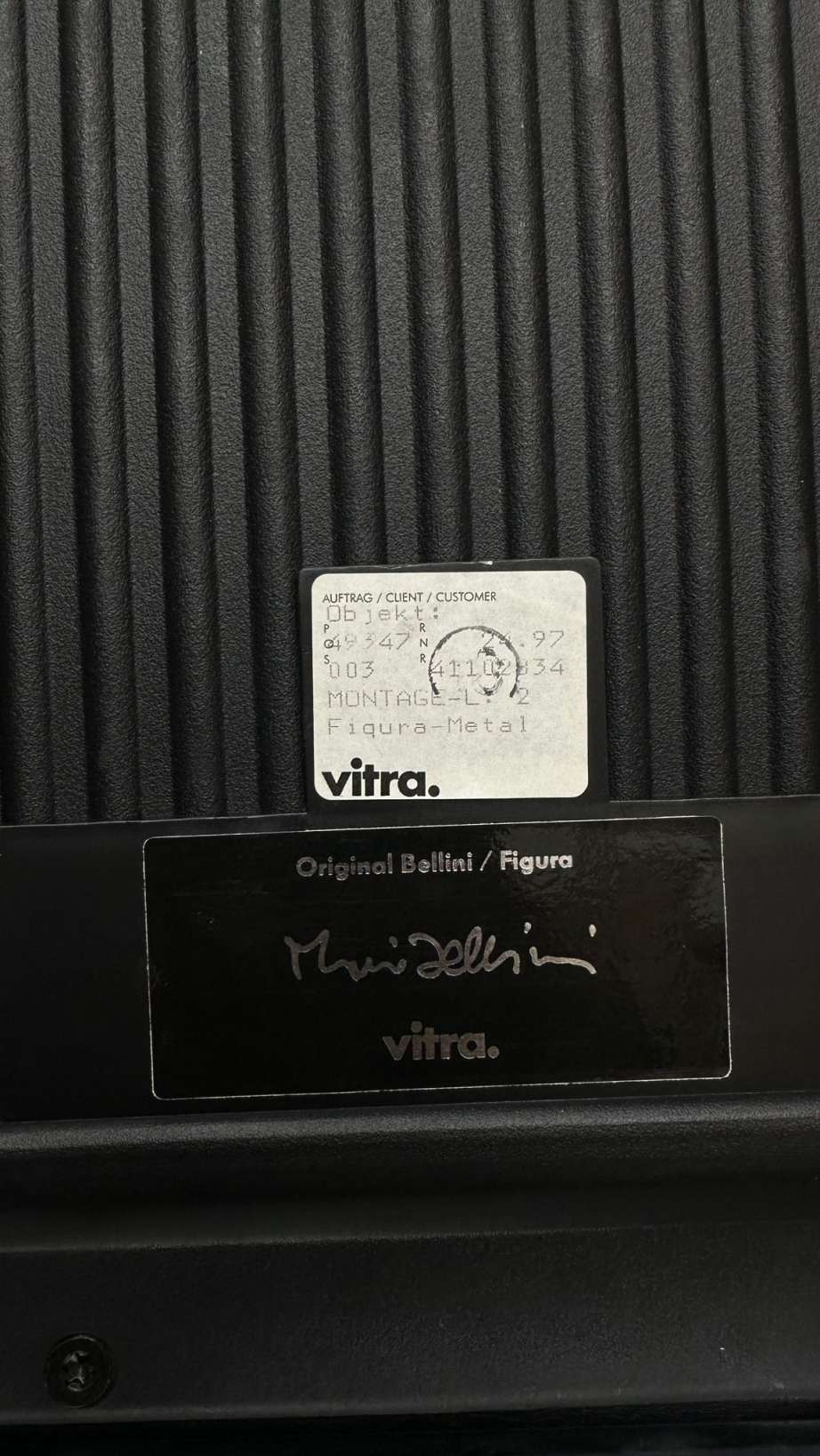 Figura Metallfreischwinger Vitra GEBRAUCHTMODELL