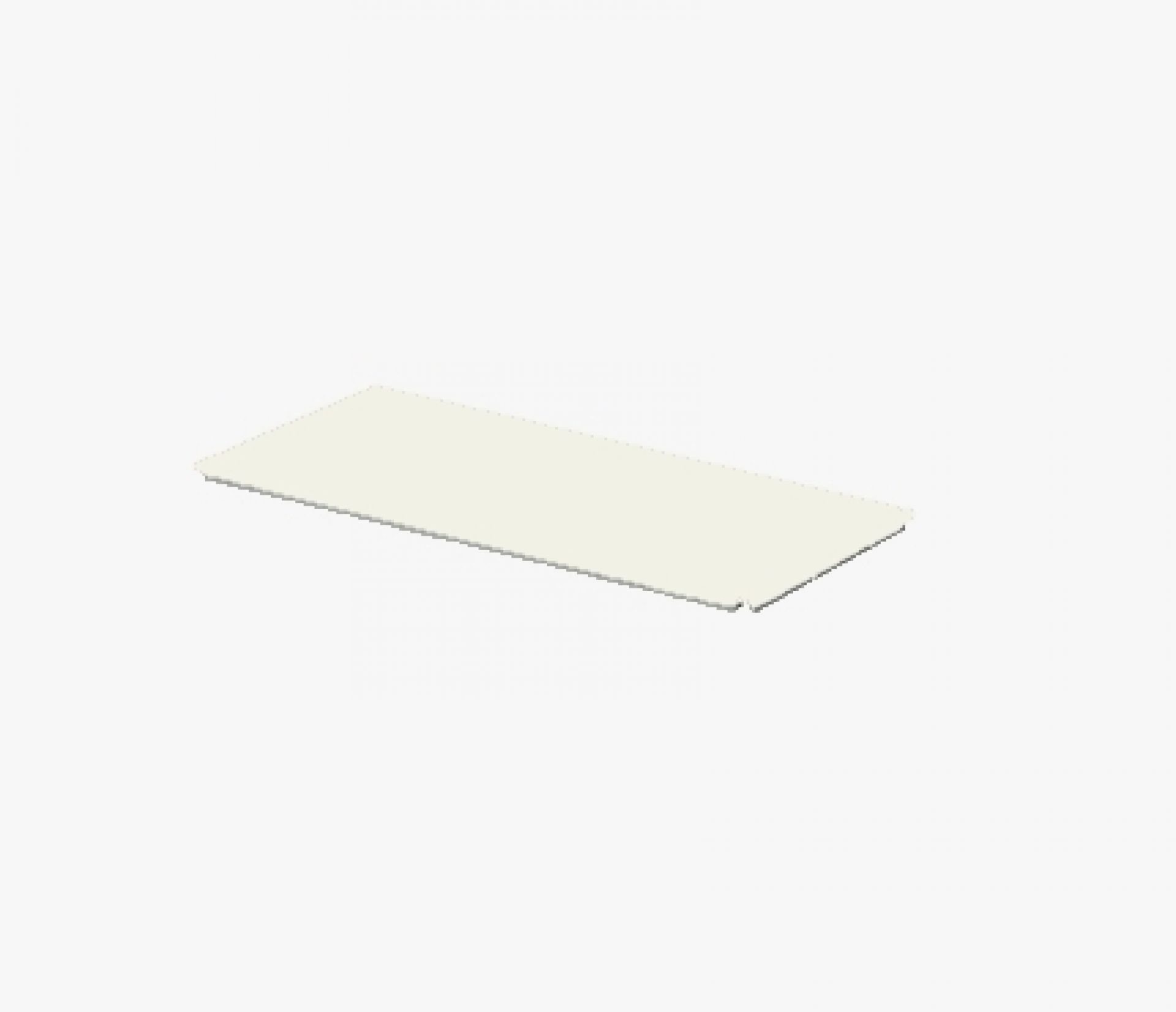 USM Haller Verkleidungselement Metall Ersatzteil weiß 75 x 50 cm