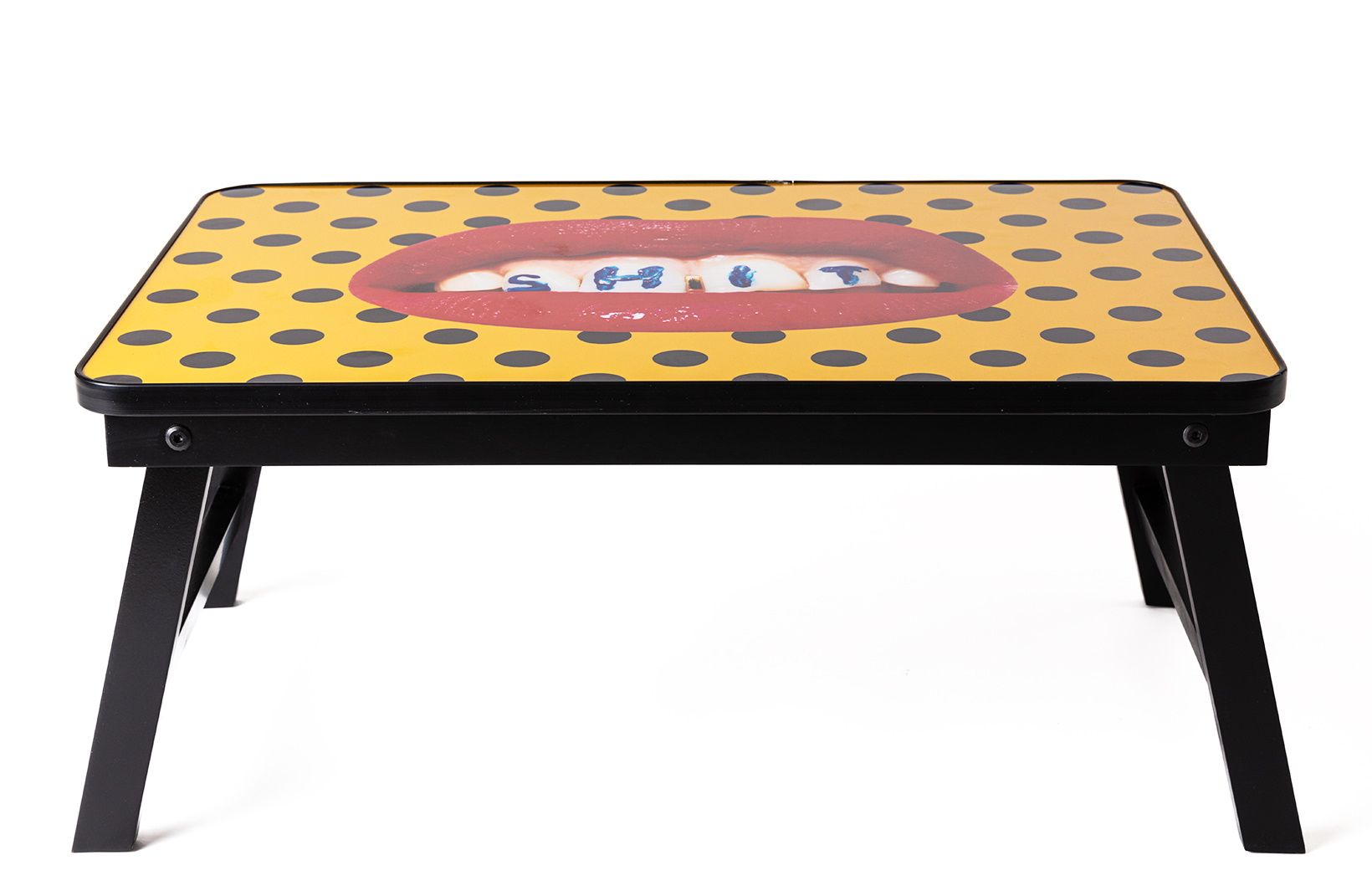 Toiletpaper Sofa Tray Tablett klappbar Seletti