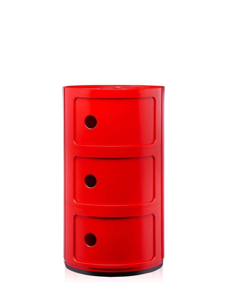 Componibili 4967 3-er Element Kartell-rot