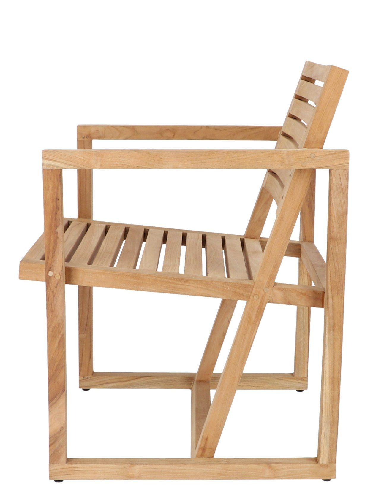 Timber Armlehnsessel Natur Outdoor Jan Kurtz