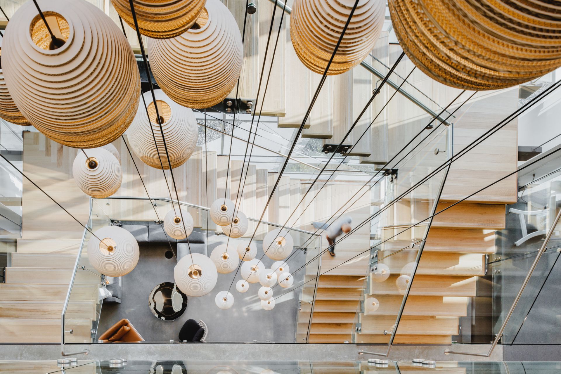 Scraplights Ausi 8 Hängeleuchte Weiß Graypants
