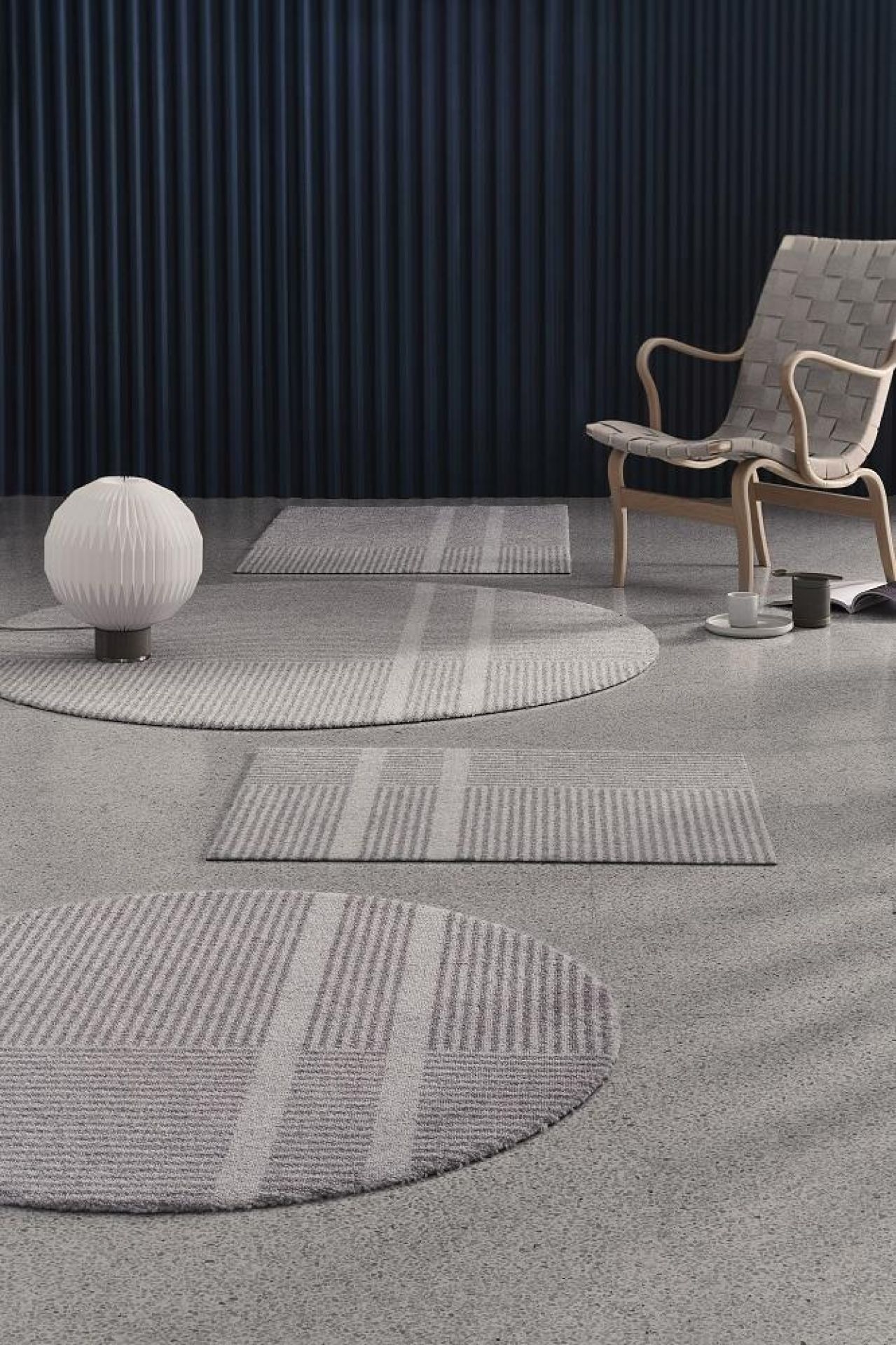 Løype Indoor / Outdoor Fußmatte B 60 x T 85 cm / BREEZY BEIGE Heymat EINZELSTÜCK