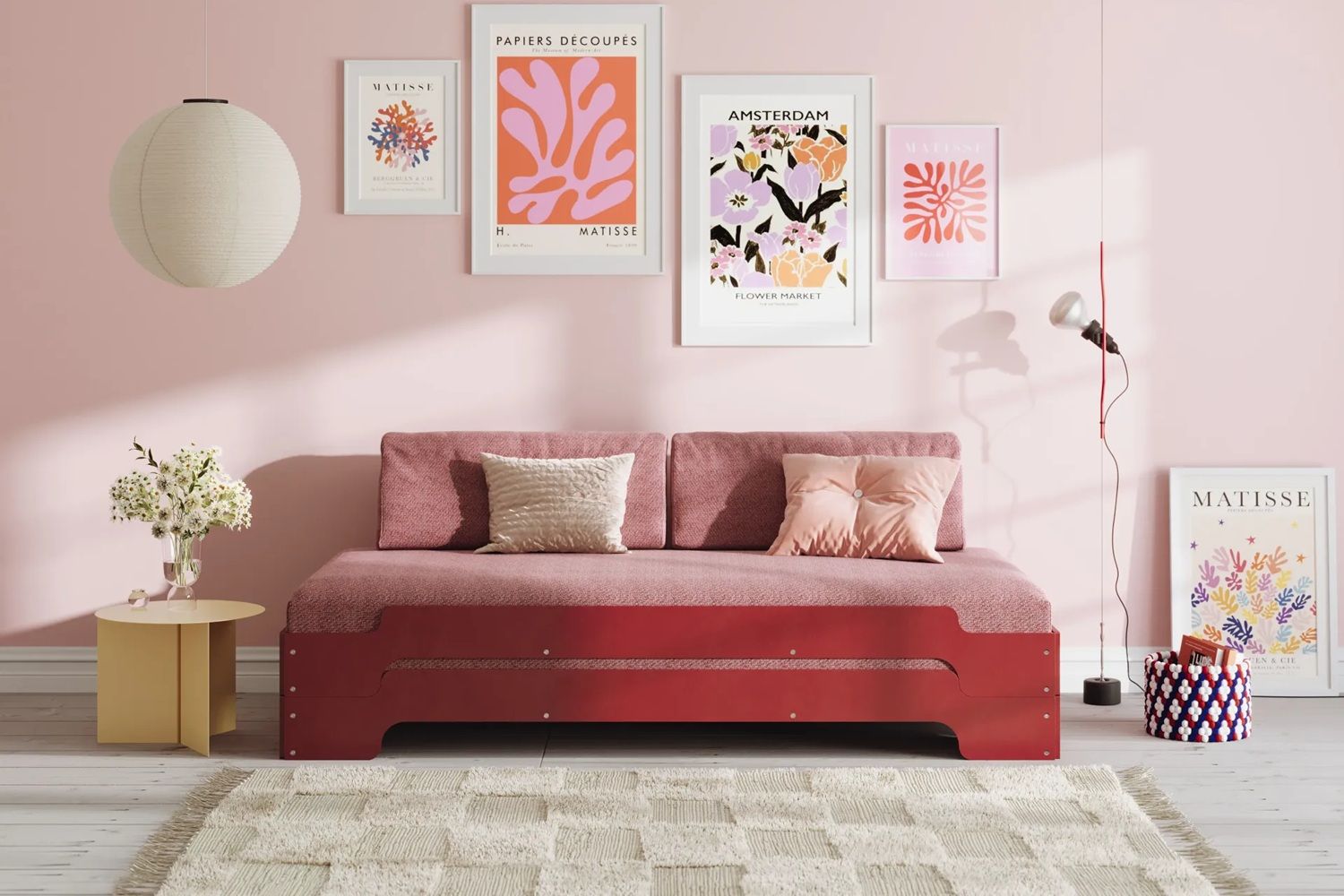 Rückenkissen gerundet für Stapelliege Müller Small Living