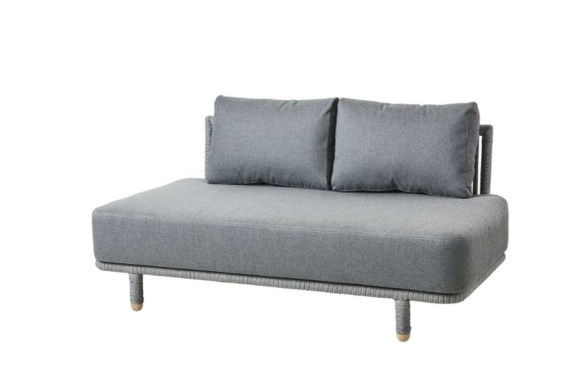 Moments Outdoor 2-Sitzer Sofa Modul Cane-Line
