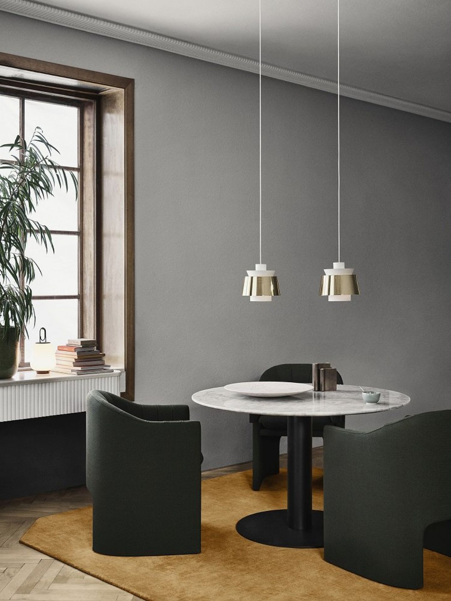 Collect Plate SC55 Schale Travertine AndTradition