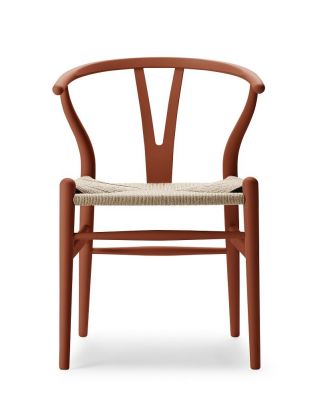 CH24 Wishbone Chair Stuhl Ilse Crawford Farben Carl Hansen & Søn Terrakotta