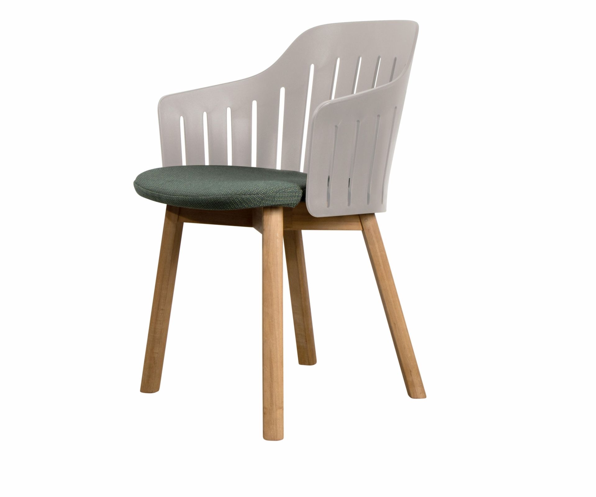 Choice Outdoor Stuhl Teakgestell 4 Beine Taupe Cane-Line