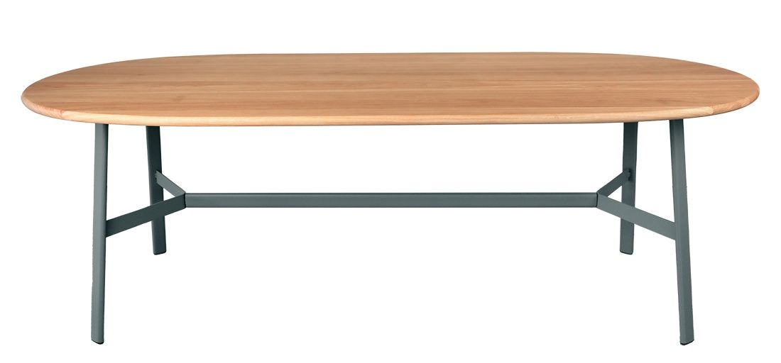 SO’O Esstisch aus Eiche 220 × 95 cm (oval) Indoor Fermob