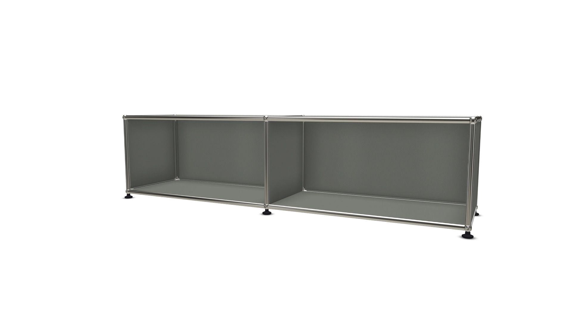 USM Haller Lowboard offen mittelgrau