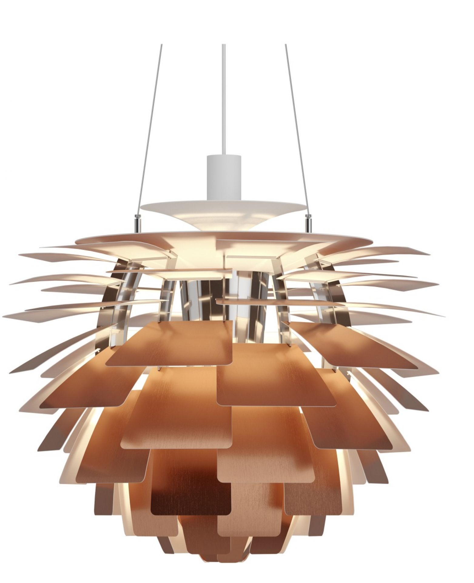 PH Artichoke Pendelleuchte Messing oder Kupfer Louis Poulsen