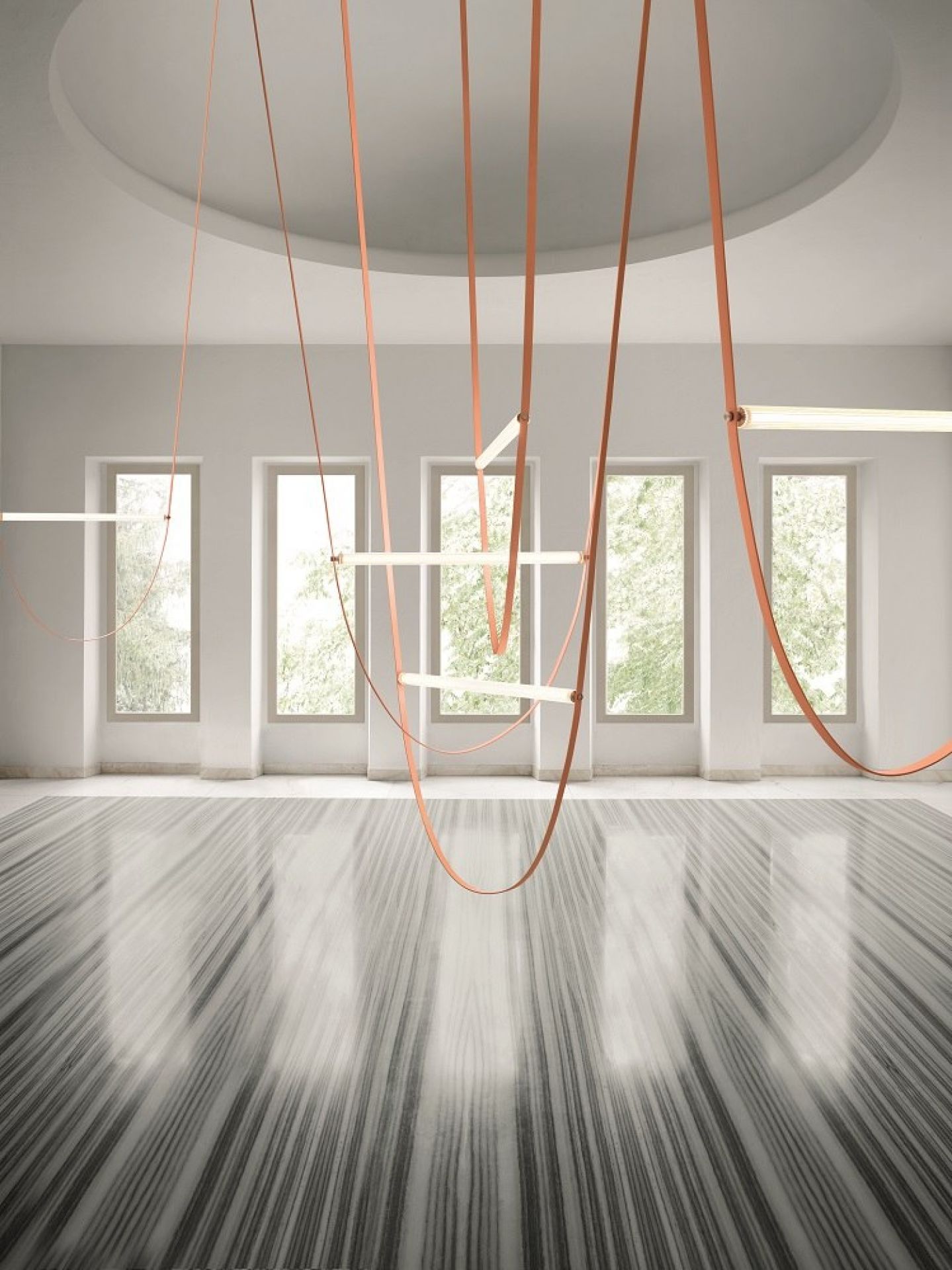 Wireline Suspension Pendelleuchte Flos