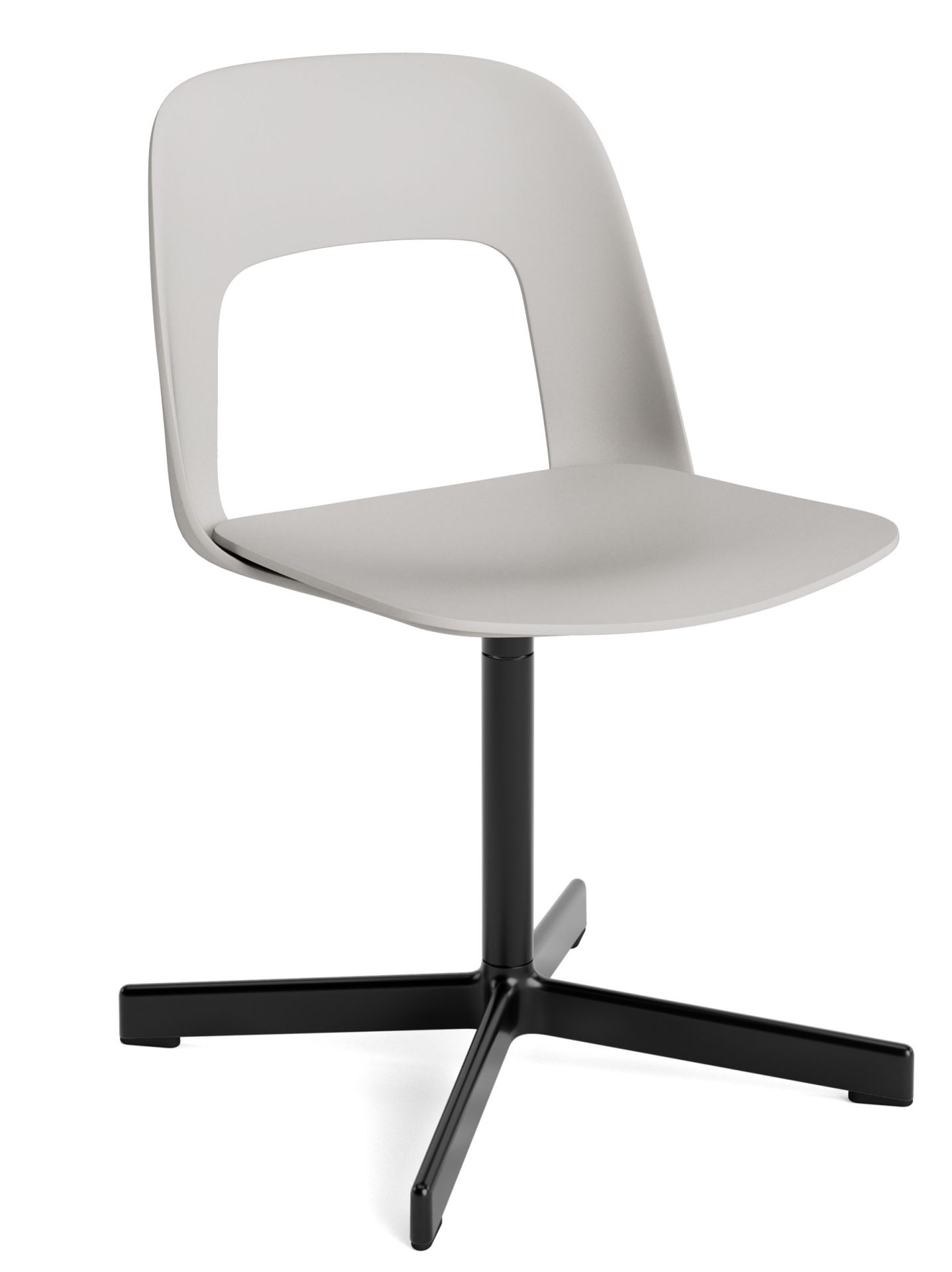 Layout Side Chair 131 4-Stern Drehfuß Stuhl Hay