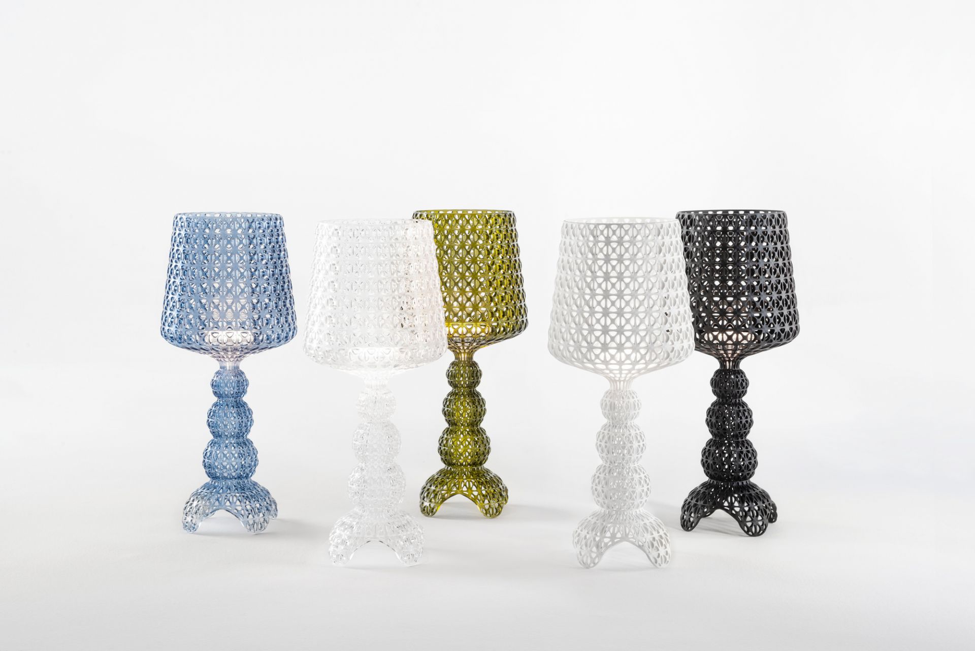 Mini Kabuki Tischleuchte glasklar Kartell
