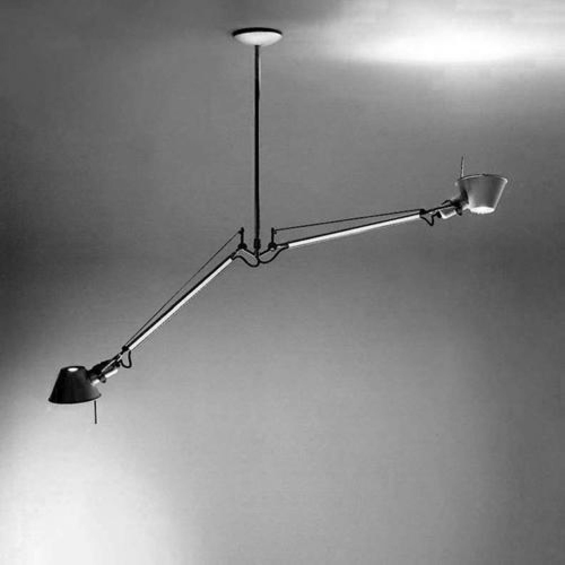 Tolomeo Sospensione 2 Bracci Pendelleuchte Aluminium Artemide