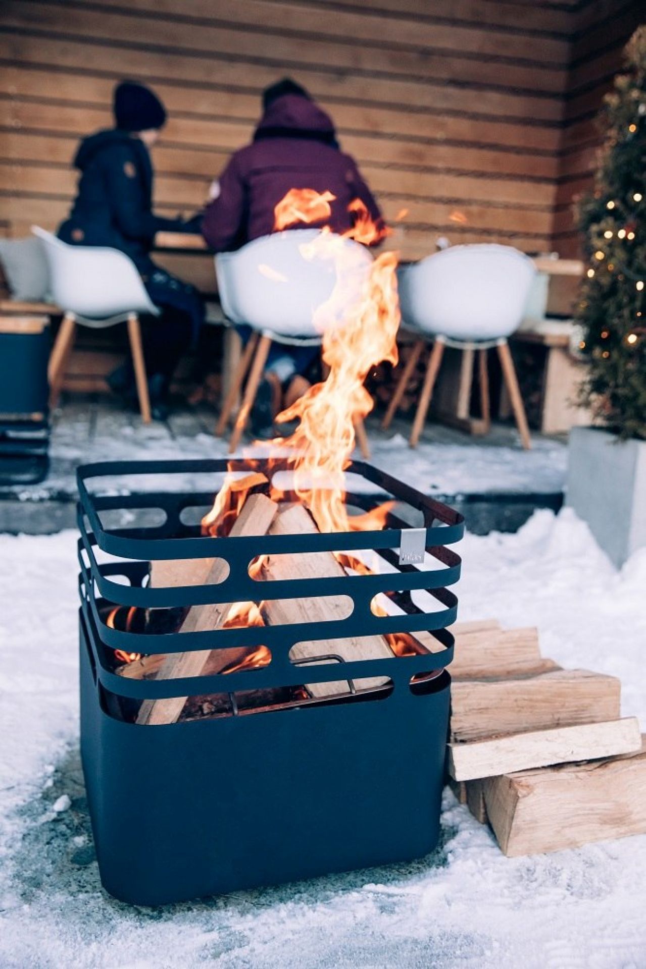 Cube Feuerkorb schwarz höfats Cube Feuerkorb schwarz höfats