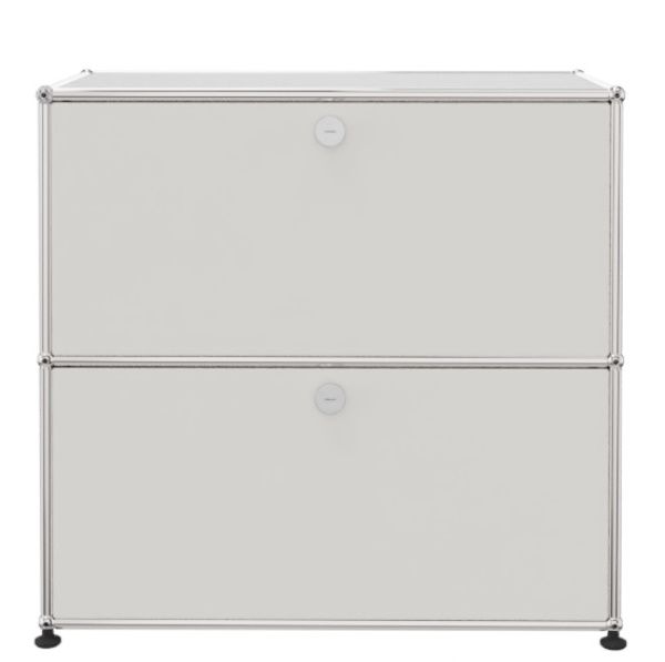 USM Haller Sideboard 2 Klappen Reinweiß - FAST DELIVERY