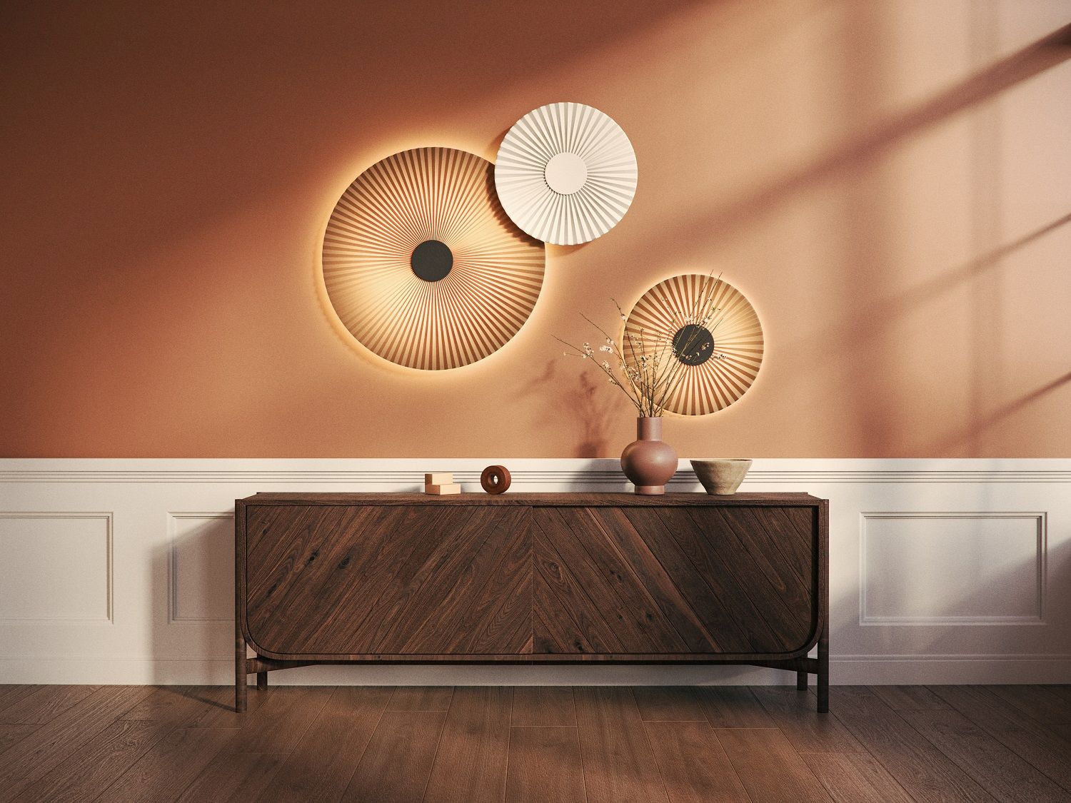 Carmen Wall lamp Wandleuchte 90 cm Hartô 