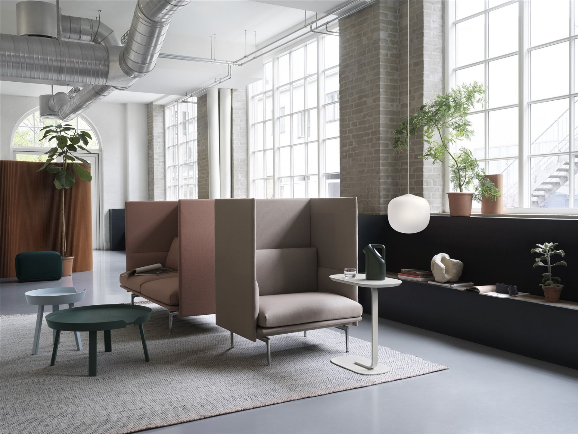 Outline 2-Sitzer Highback Sofa Muuto