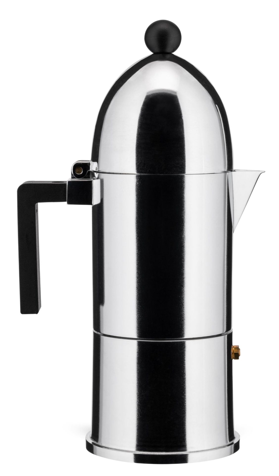 La Cupola 9095/6BFM Espressokocher Schwarz Alessi