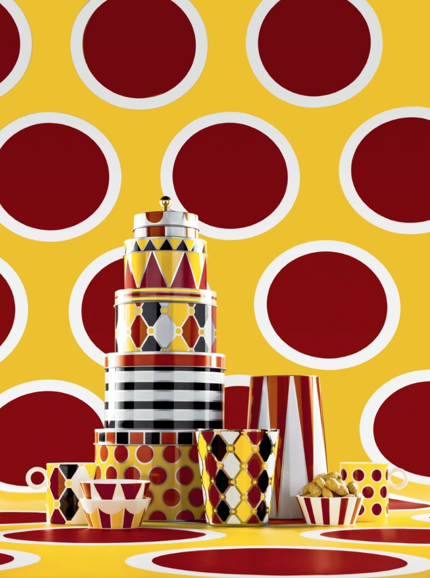 Alessi Circus Metalldosen 3er-Set Alessi