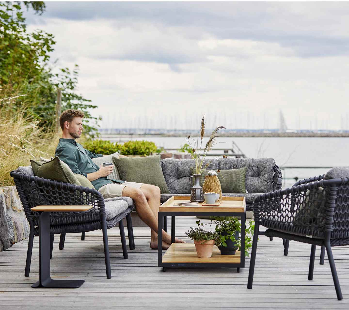 Ocean Loungesessel Outdoor Cane-Line