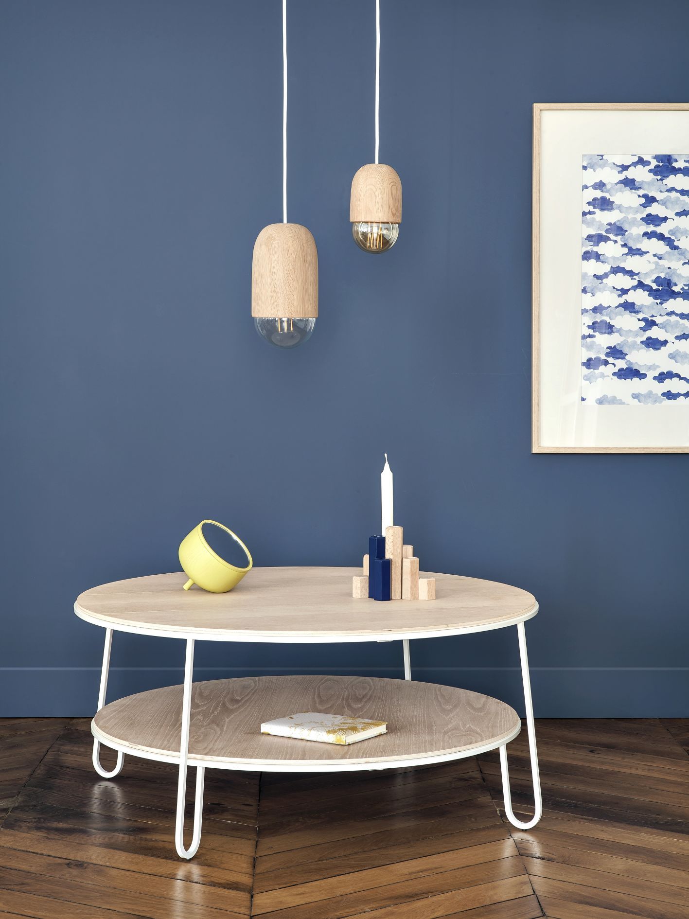 Eugenie Couchtisch Ø90 cm Hartô